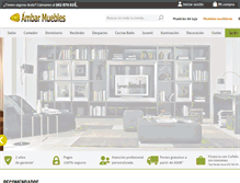 Tablet Screenshot of ambar-muebles.com